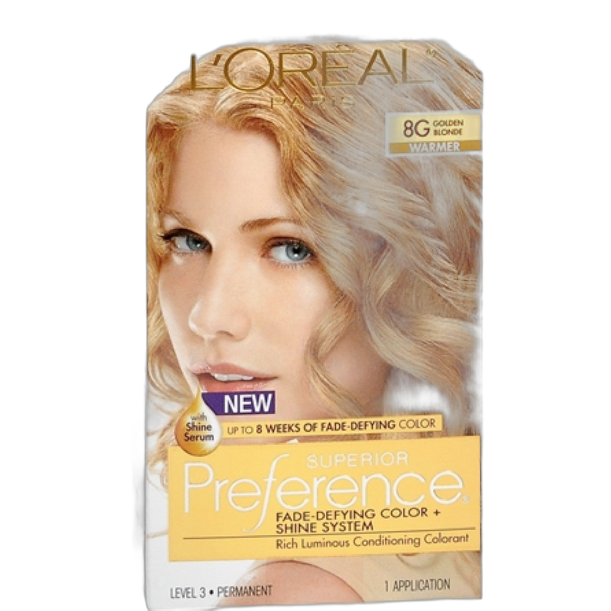 L'Oreal Superior Preference - 8G Golden Blonde (Warmer) 1 Each (Pack of 4)