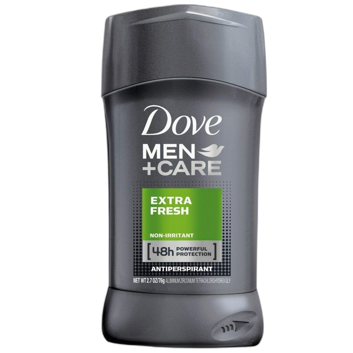 Dove Men+Care Antiperspirant Deodorant Stick, Extra Fresh 2.7 oz, Pack of 2
