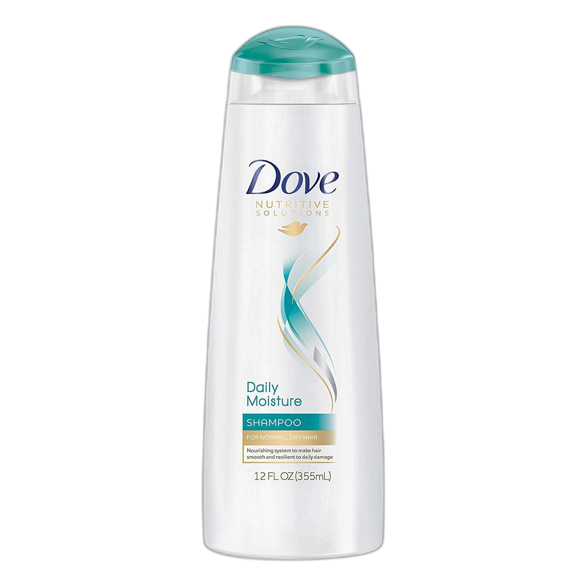 Dove Shampoo 12 Ounce Daily Moisture Nutritive Solutions (354ml) (3 Pack)