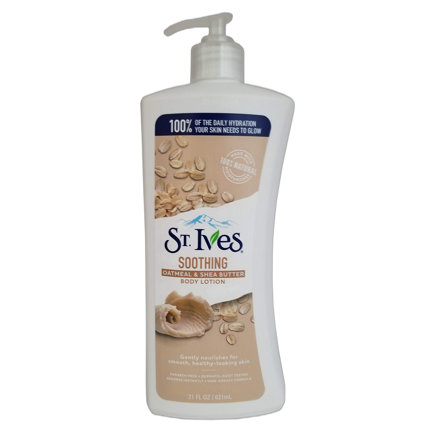 St. Ives Naturally Soothing Body Lotion, Oatmeal & Shea Butter 21 Oz by St. Ives (Pack of 3)