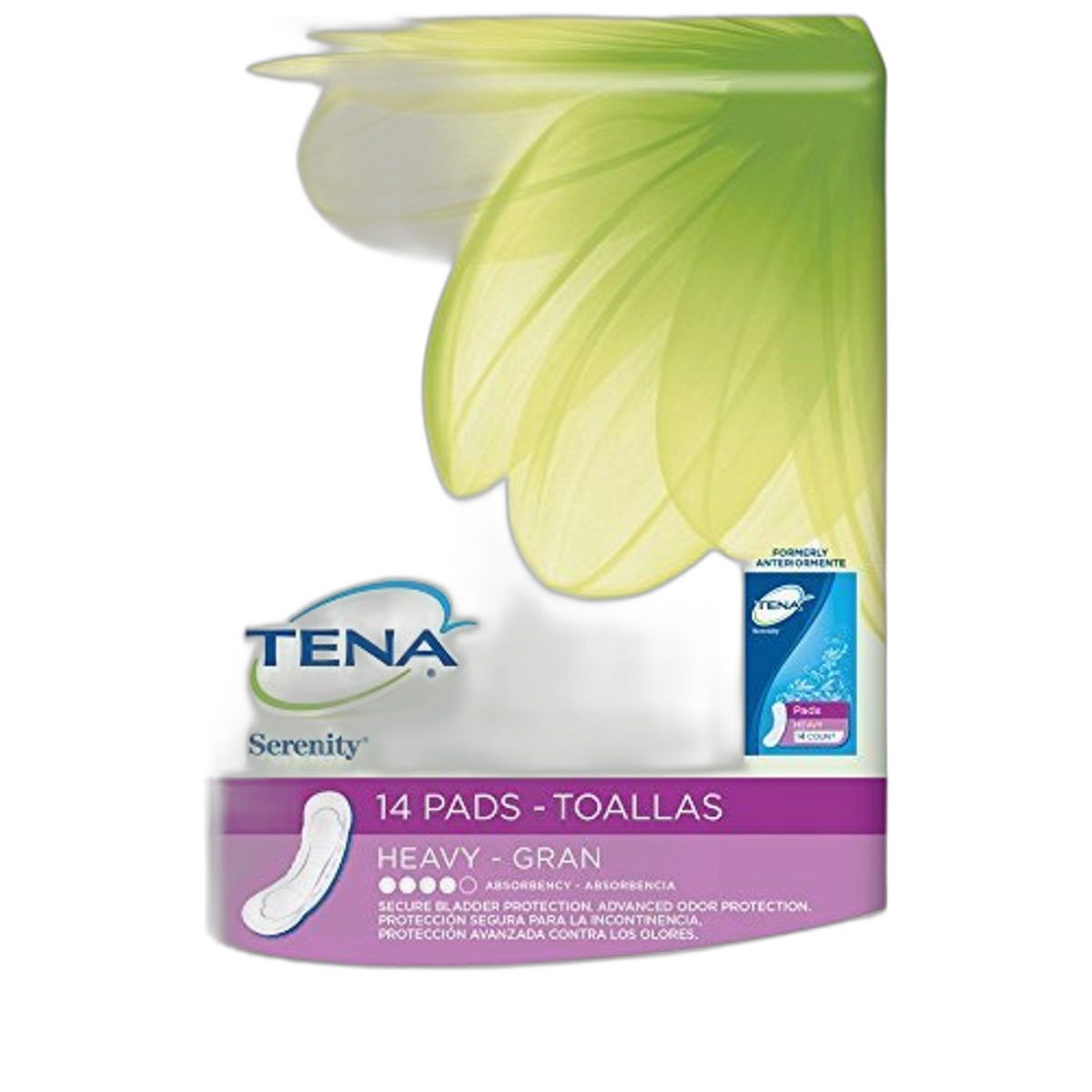 Tena Intimates Maximum Absorbency Incontinence Pad, Long - 14 Count