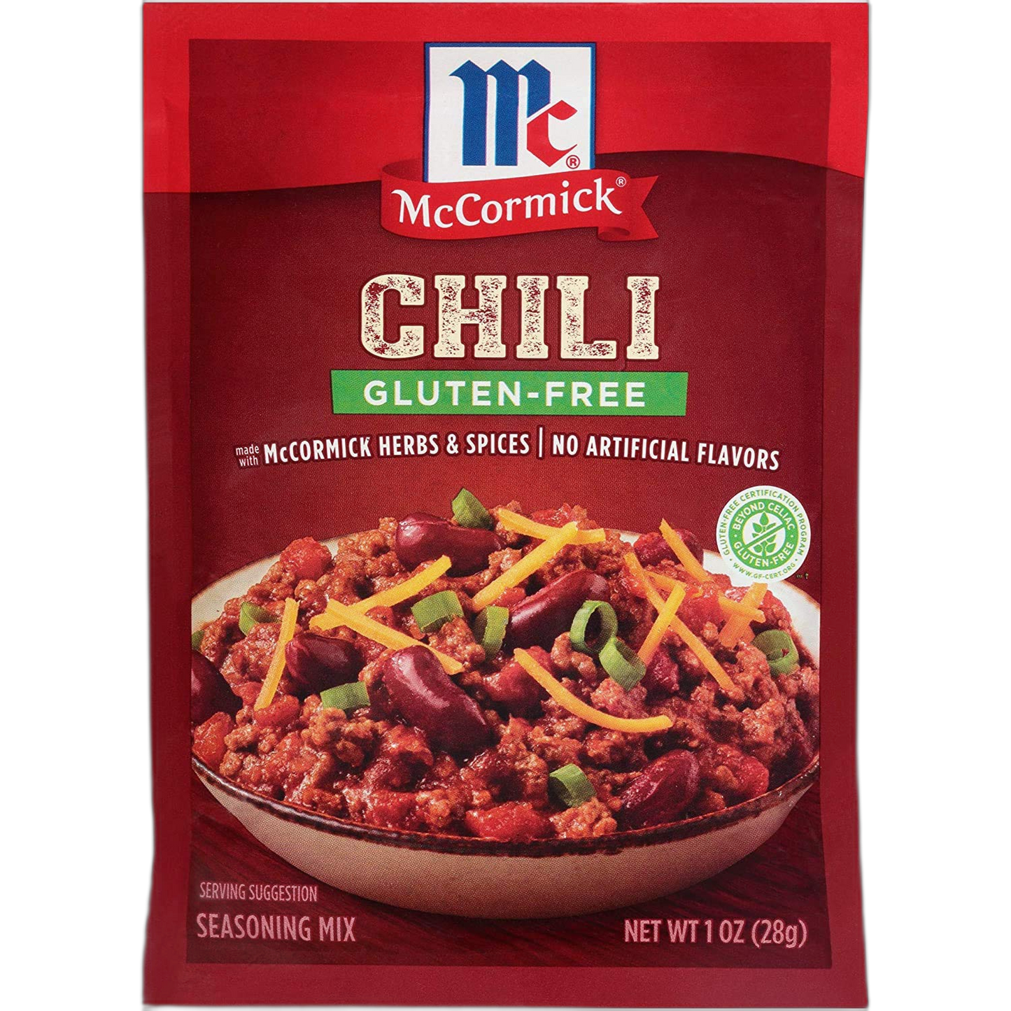McCormick GLUTEN-FREE Chili Seasoning Mix 1oz (3 pack)