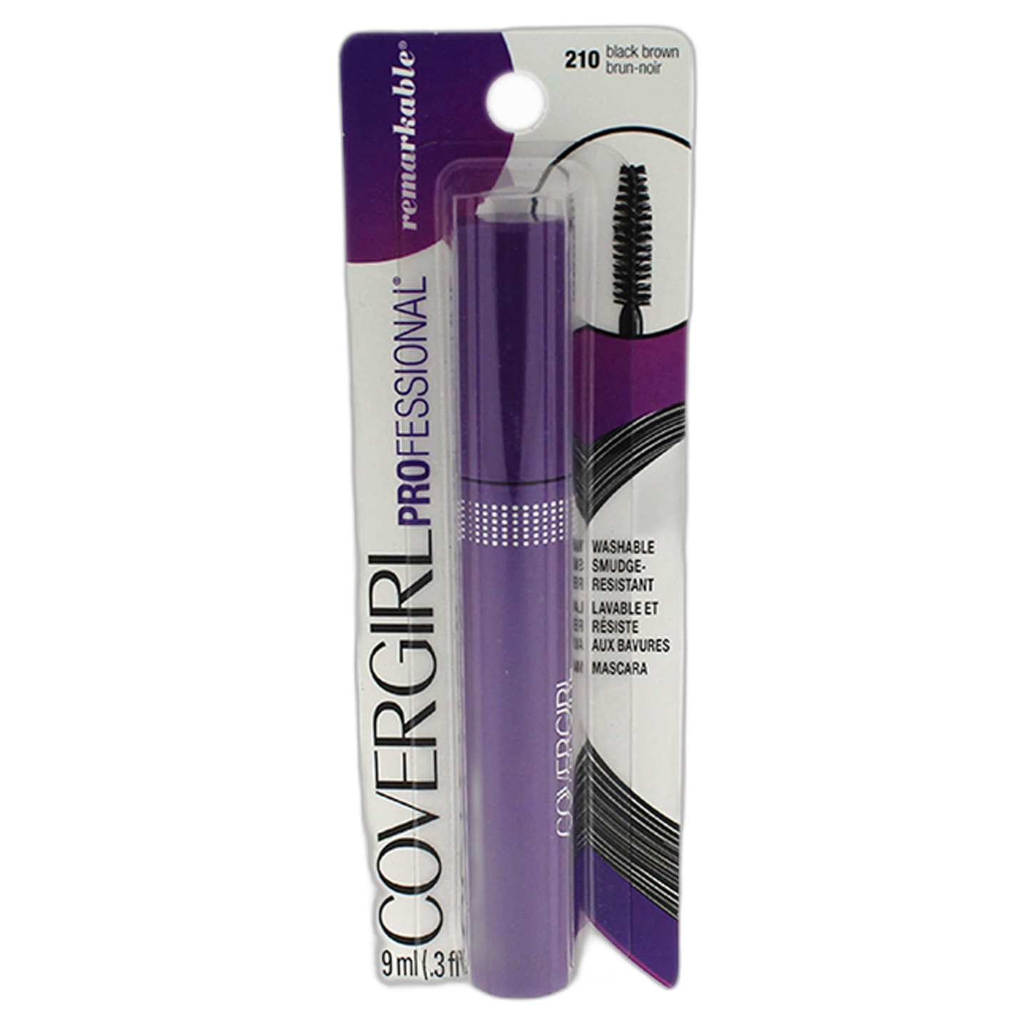 COVERGIRL Professional Remarkable Mascara Black Brown 210, .3 oz