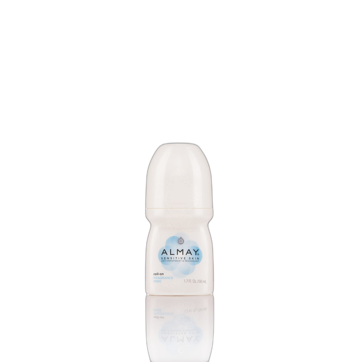 Almay Roll-On Antiperspirant & Deodorant, Fragrance Free 1.7 oz Pack of 2