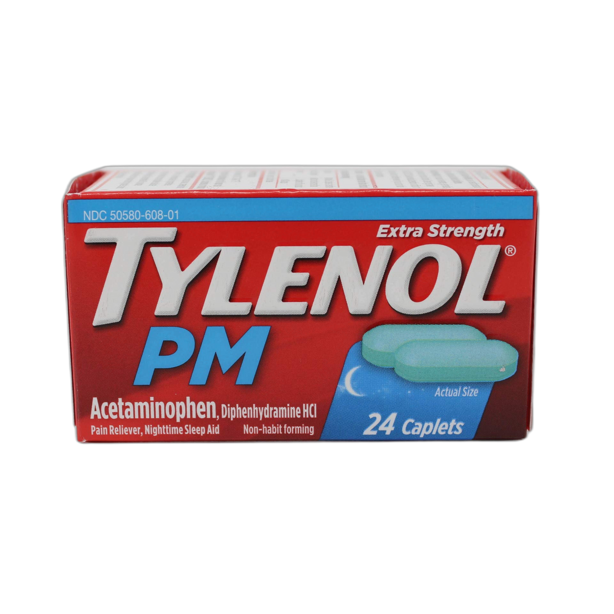 Tylenol Pm ES Caplet 24ct Size 24ct