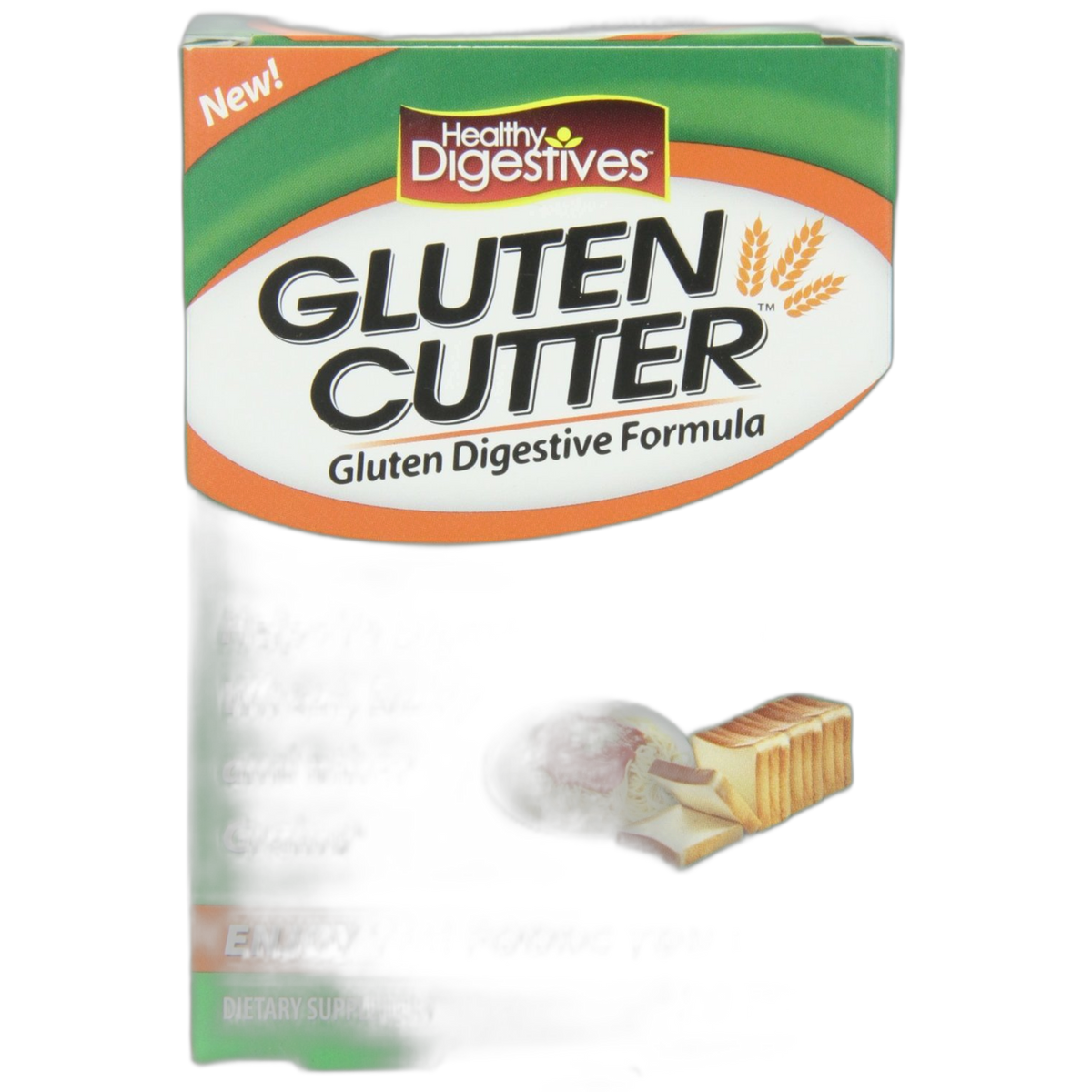 (Pack of 3) Healthy Digestives Gluten Cutter, Dietary Supplement, 30 Capsules Each