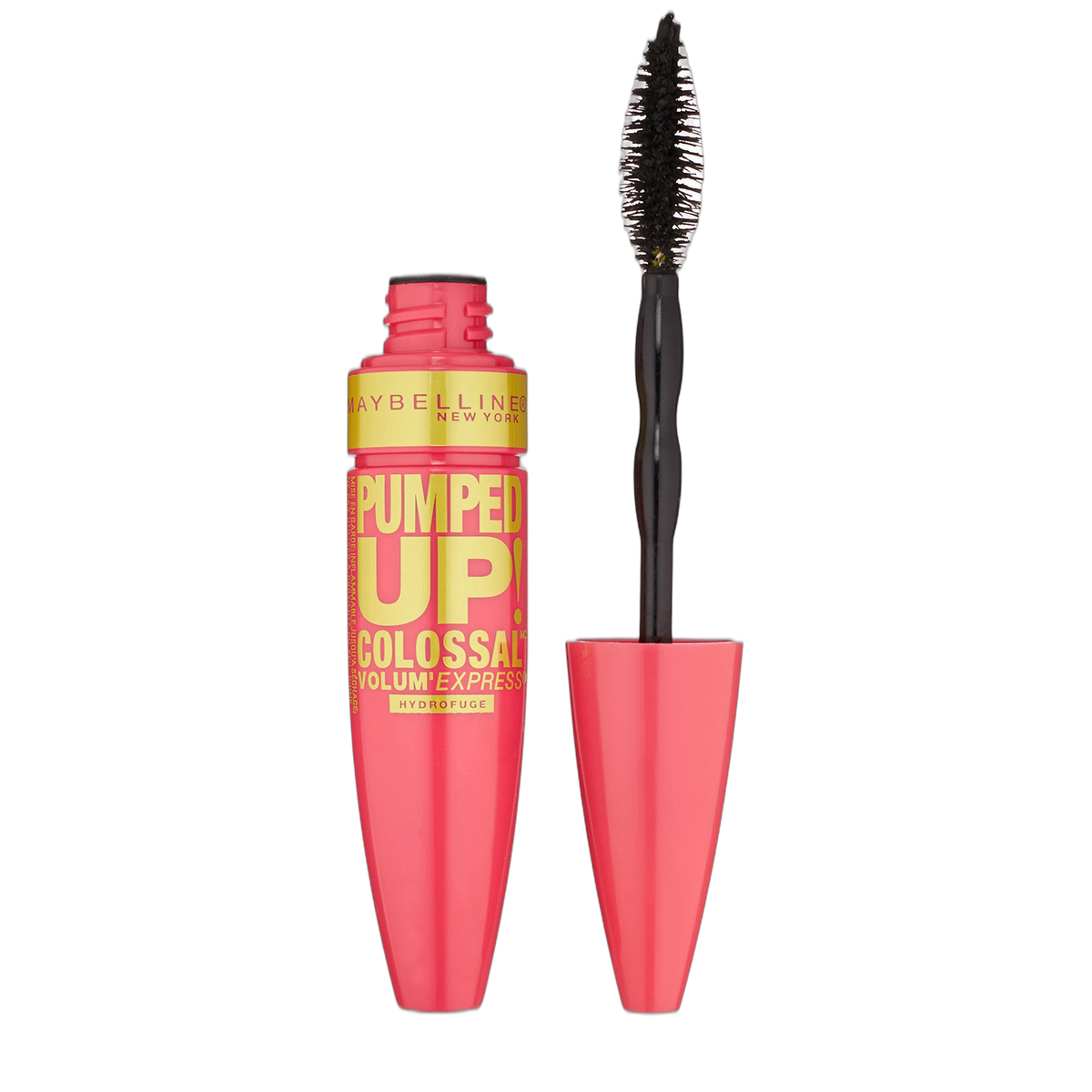Maybelline Volum' Express Pumped Up! Colossal Waterproof Mascara, Classic Black, 0.32 fl. oz.
