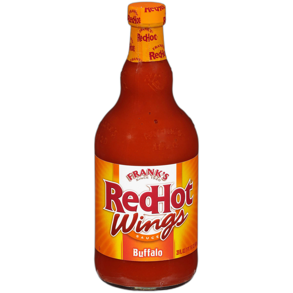 Frank's RedHot Buffalo Wings Hot Sauce, 23 fl oz (Pack of 6)