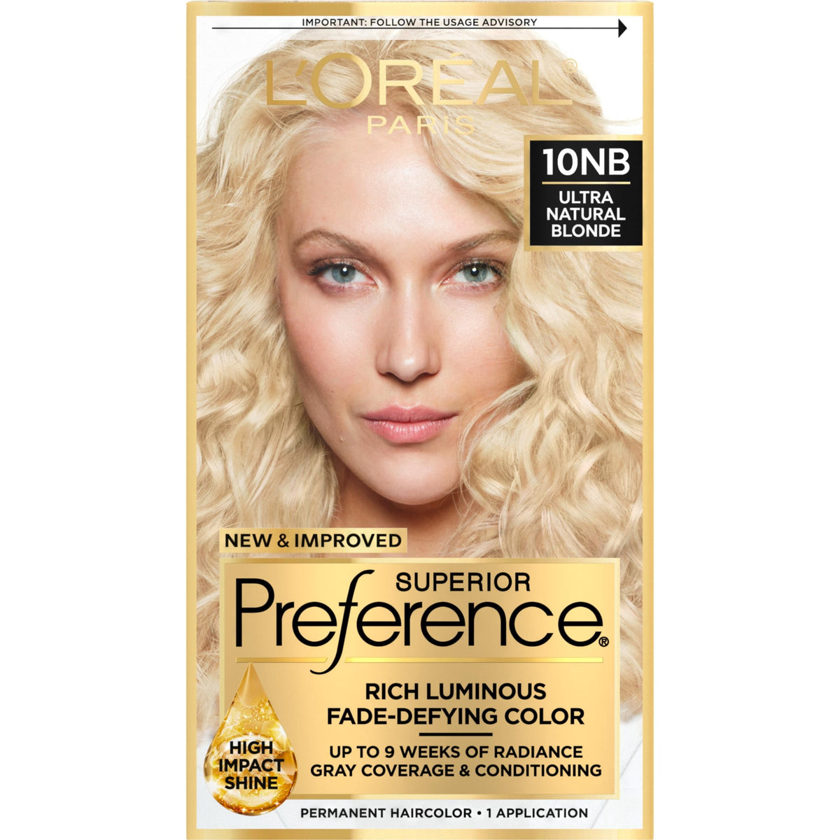 L'Oreal Preference #10nb Ult. Nat Blnd product image 1
