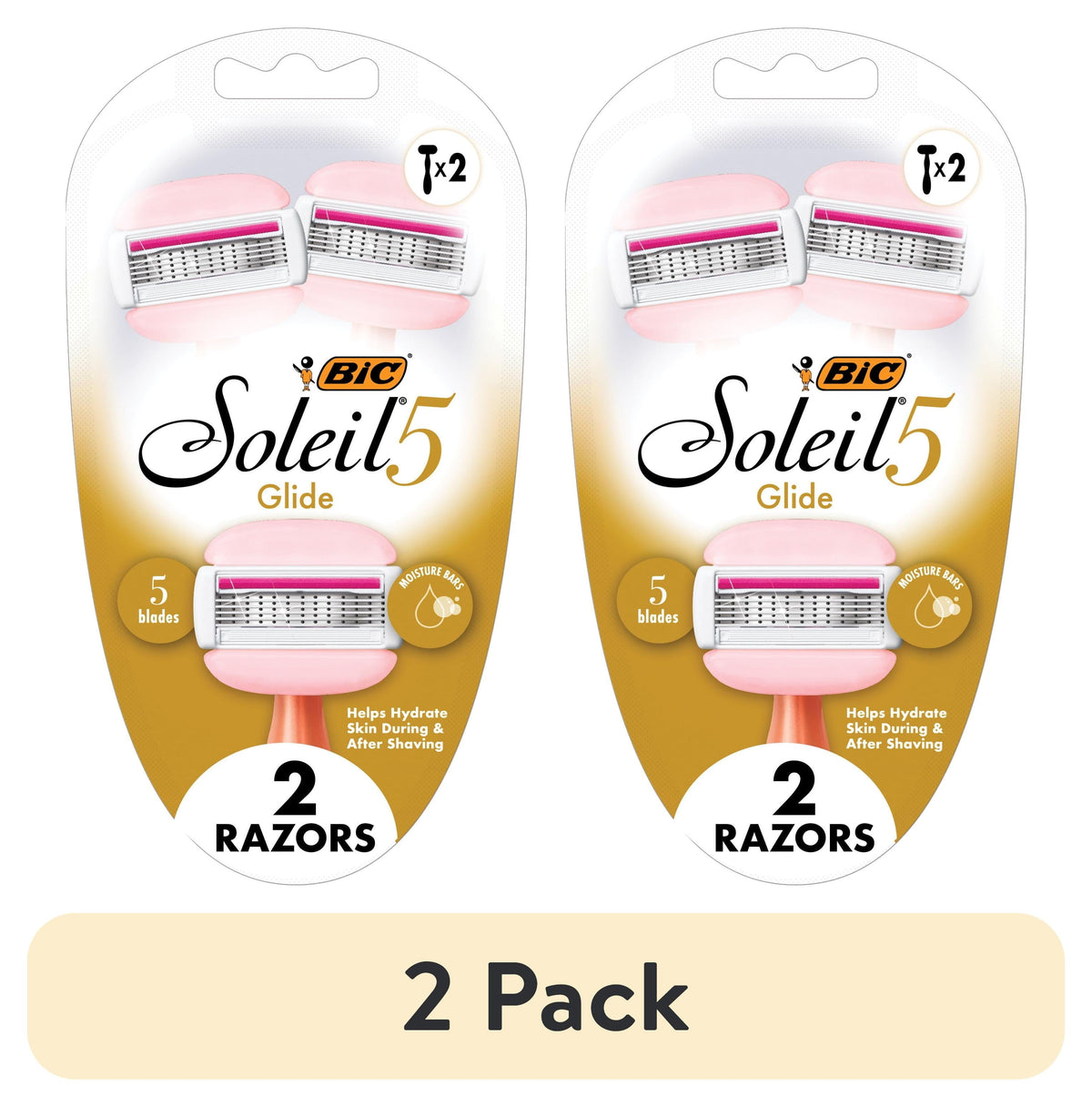 Bic Soleil Glide 5 2 pk product image 1