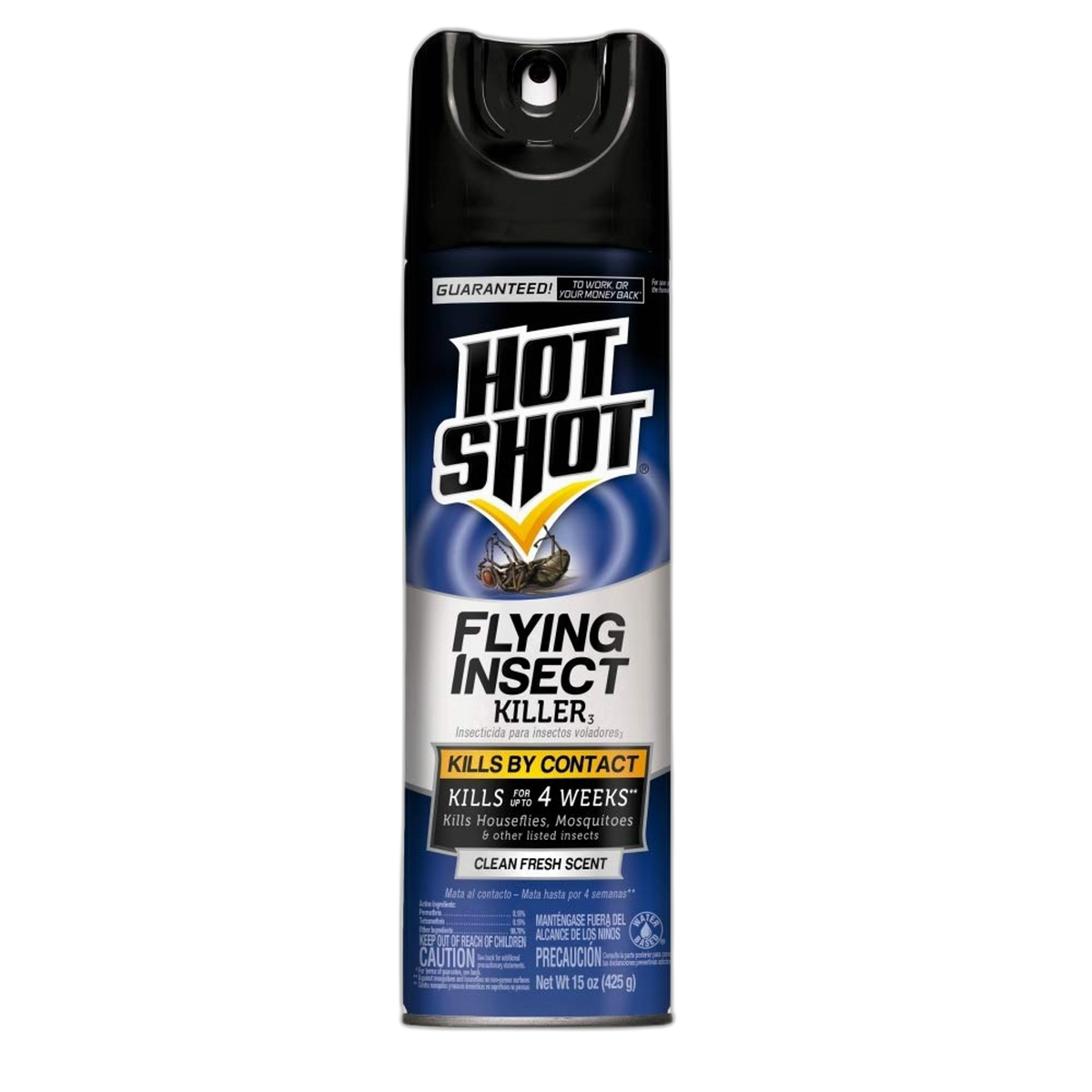 Hot Shot Flying Insect Killer, 15 Oz, Aerosol