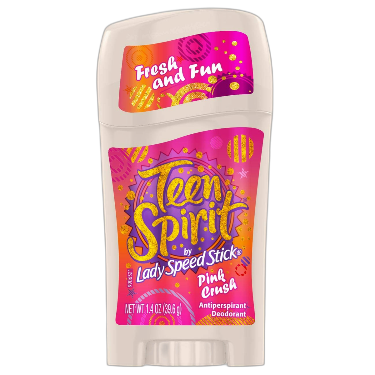 Teen Spirit Pink Crush Antiperspirant Deodorant, 1.4 Ounce - 12 per case.