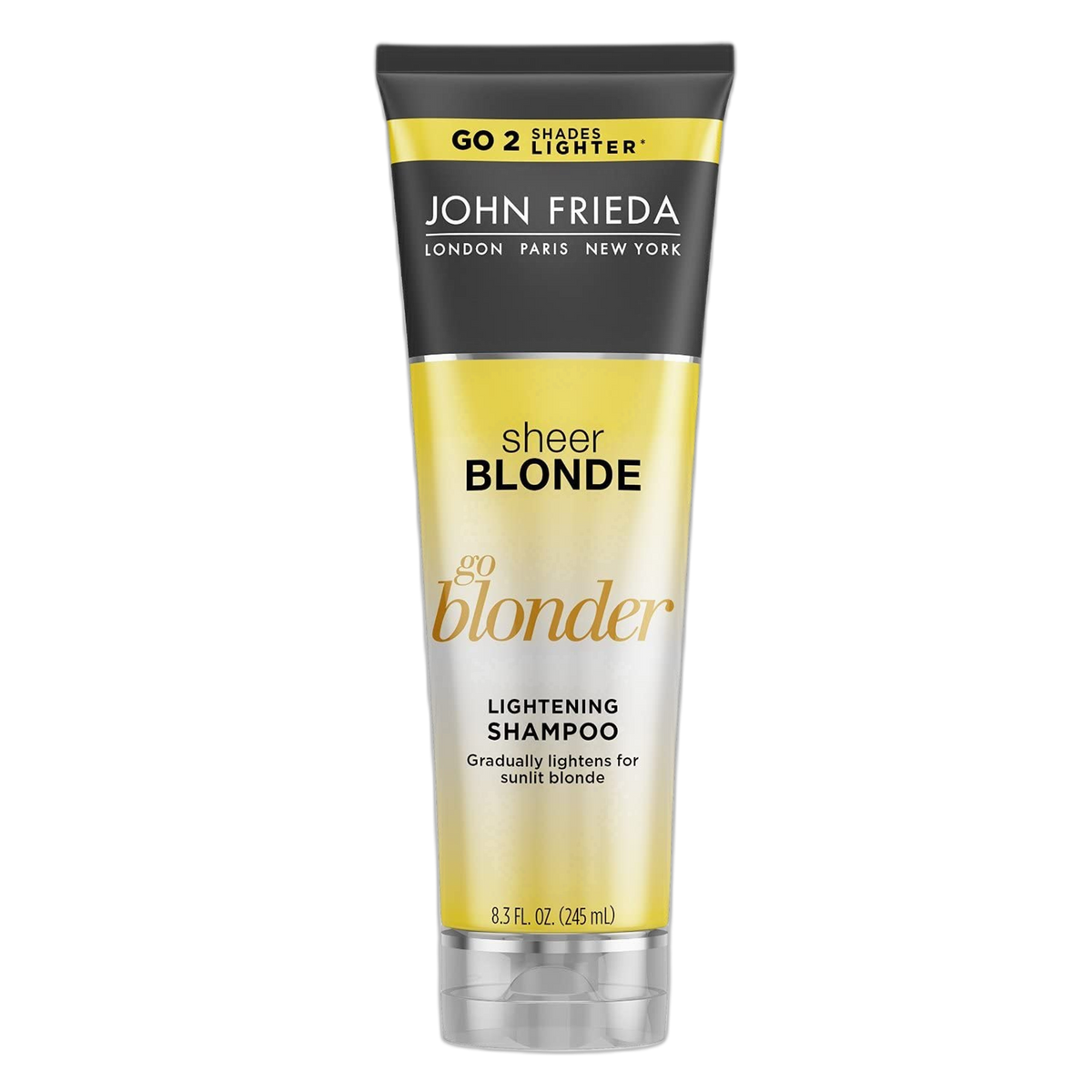 John Frieda Shampoo Sheer Blonde Go Blonder Lightening 8.3 Ounce (245ml) (2 Pack)