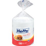 Hefty, Everyday Soak Proof Plates, 130 Count (Pack of 2)