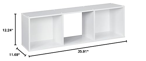 ClosetMaid 3 tier 1024 Cubeicals Organizer, 3-Cube, White