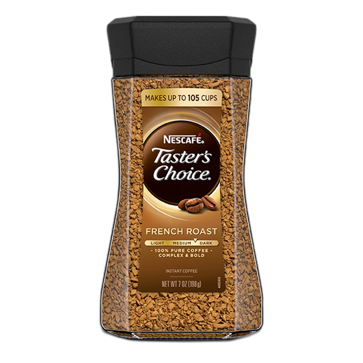 Nescafe Taster's Choice Instant Coffee, French Roast, 7 Ounce