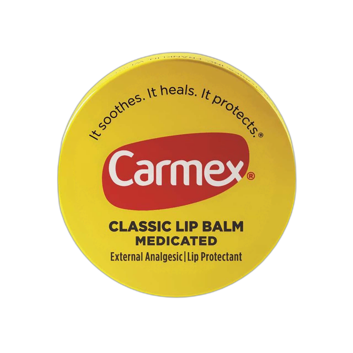 Carmex Classic Lip Balm Medicated 0.25 oz (Packs of 4)
