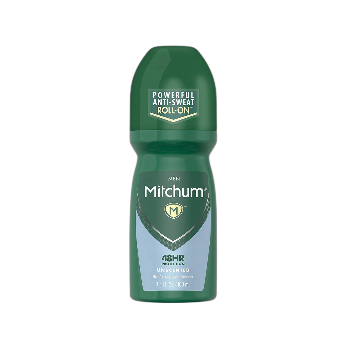 Mitchum Invisible Anti-Perspirant & Deodorant Roll-On, Unscented 3.4 oz (Pack of 7)