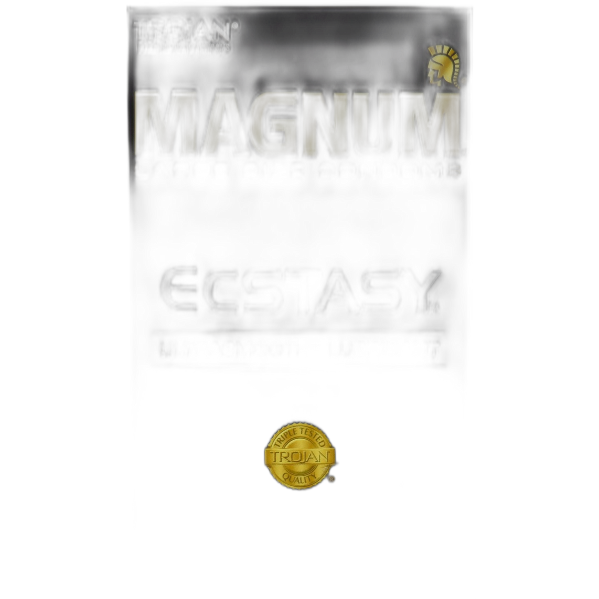 Trojan Magnum Ecstasy Lubricated Condoms, 10 Count (Pack of 2)