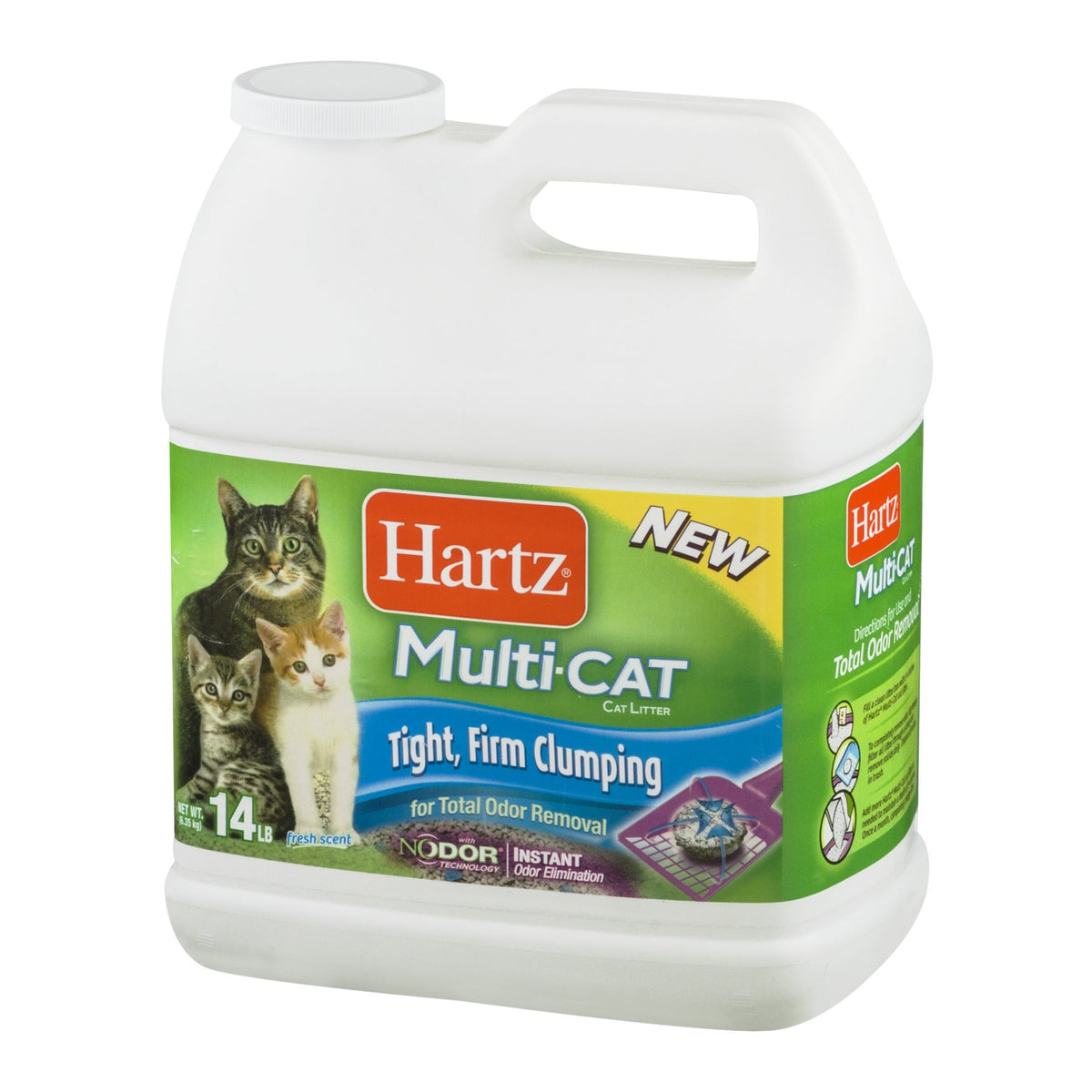 Hartz 2in1 Clear Purple Cat .53oz product image 1