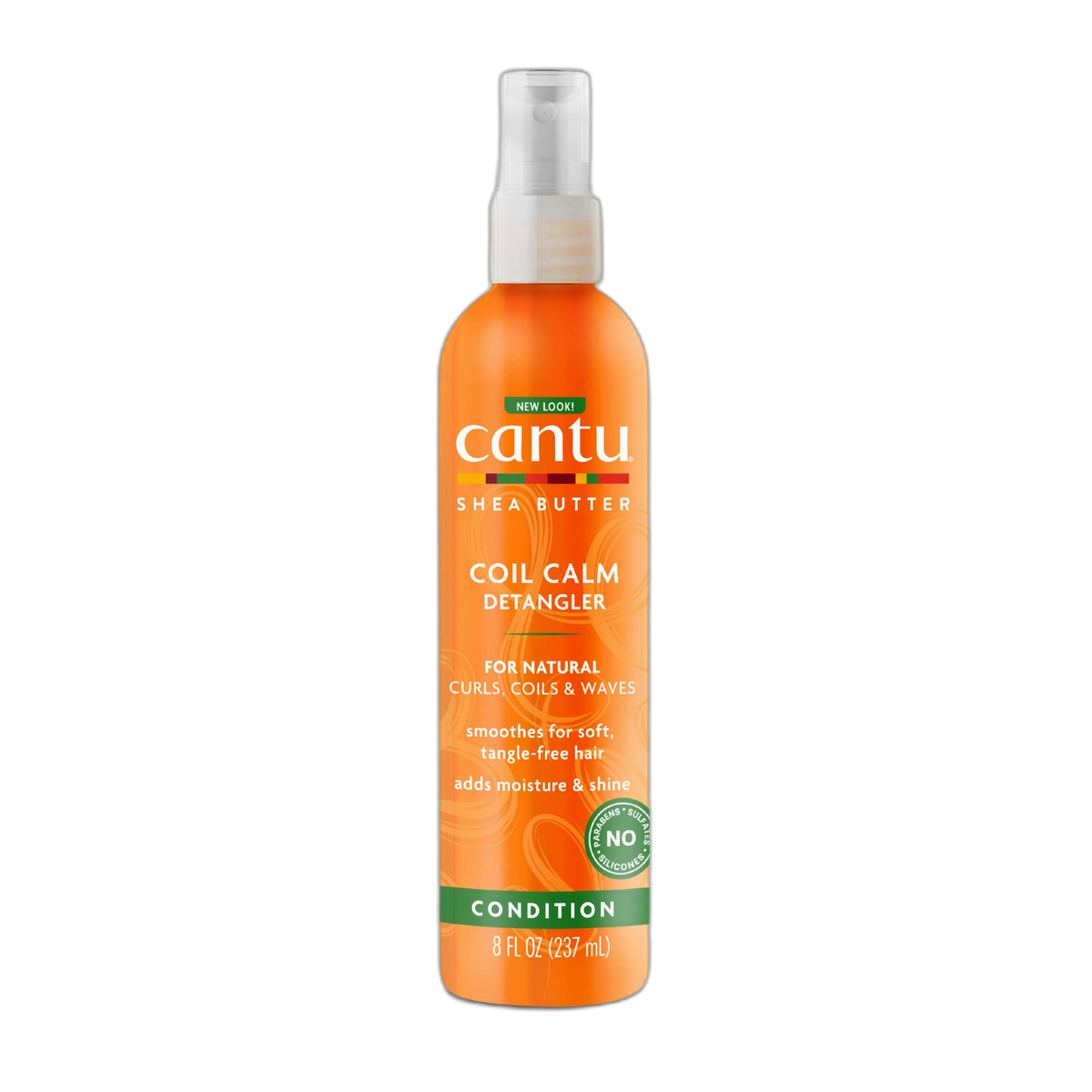 Cantu Coil Calm Detangler with Shea Butter for Natural Hair, 8 fl oz