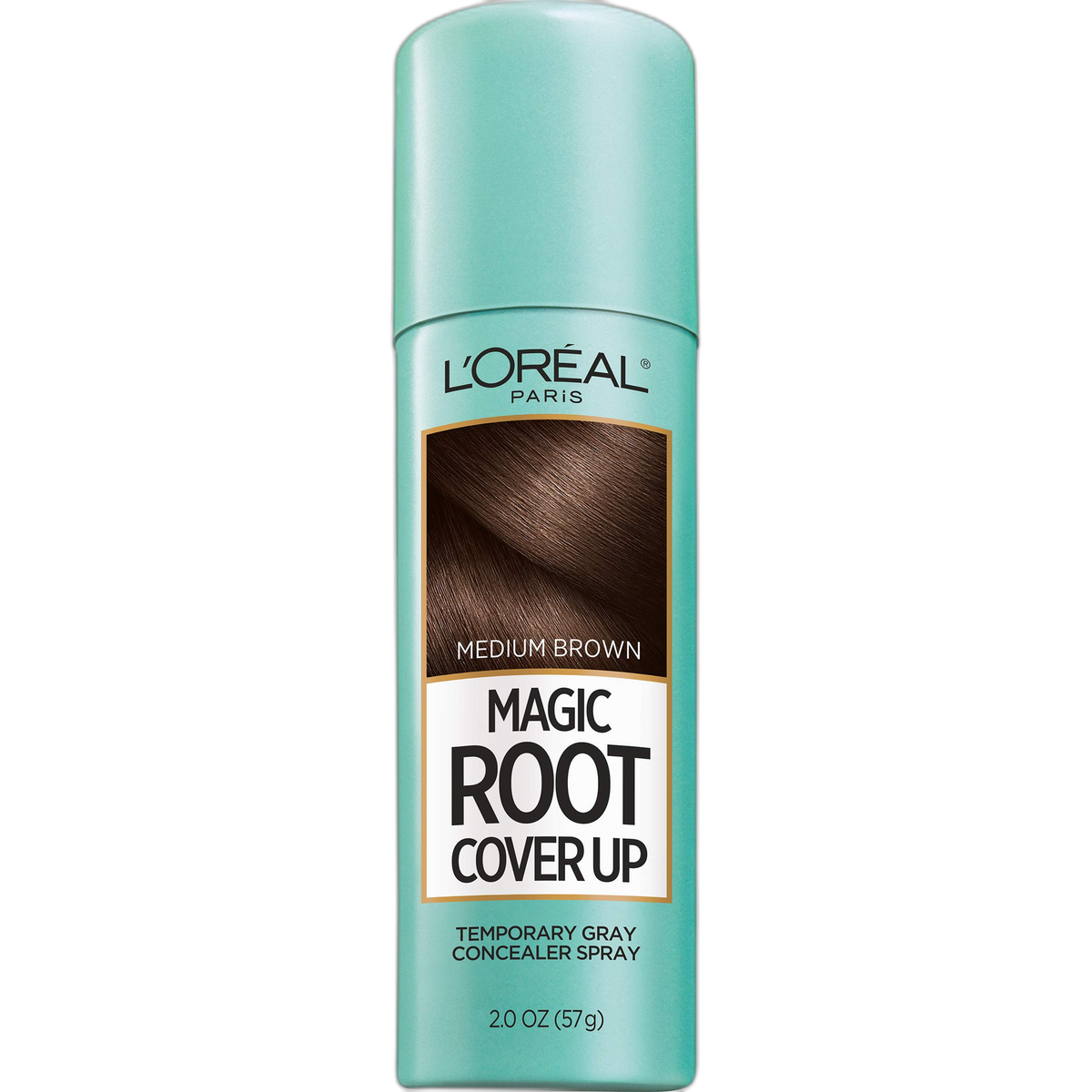 L’Oreal Paris Root Cover Up Spray Medium Brown 2oz (3 Pack)