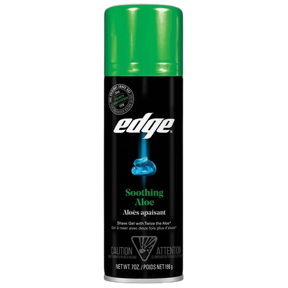 Soothing Aloe Shave Gel Men Shave Gel by Edge, 7 Oz. by Edge