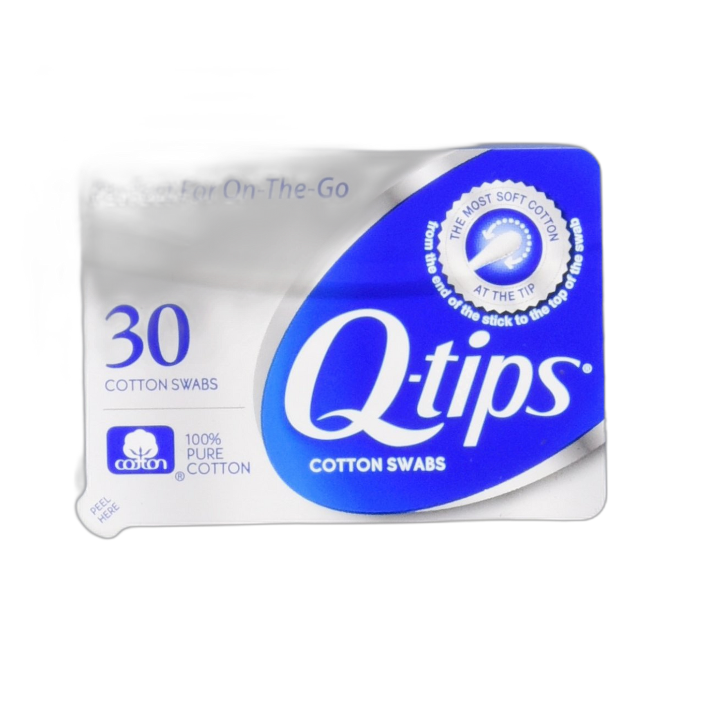 Q-Tips Cotton Swabs Purse Travel Size Pack, 30 Count by Q-Tips