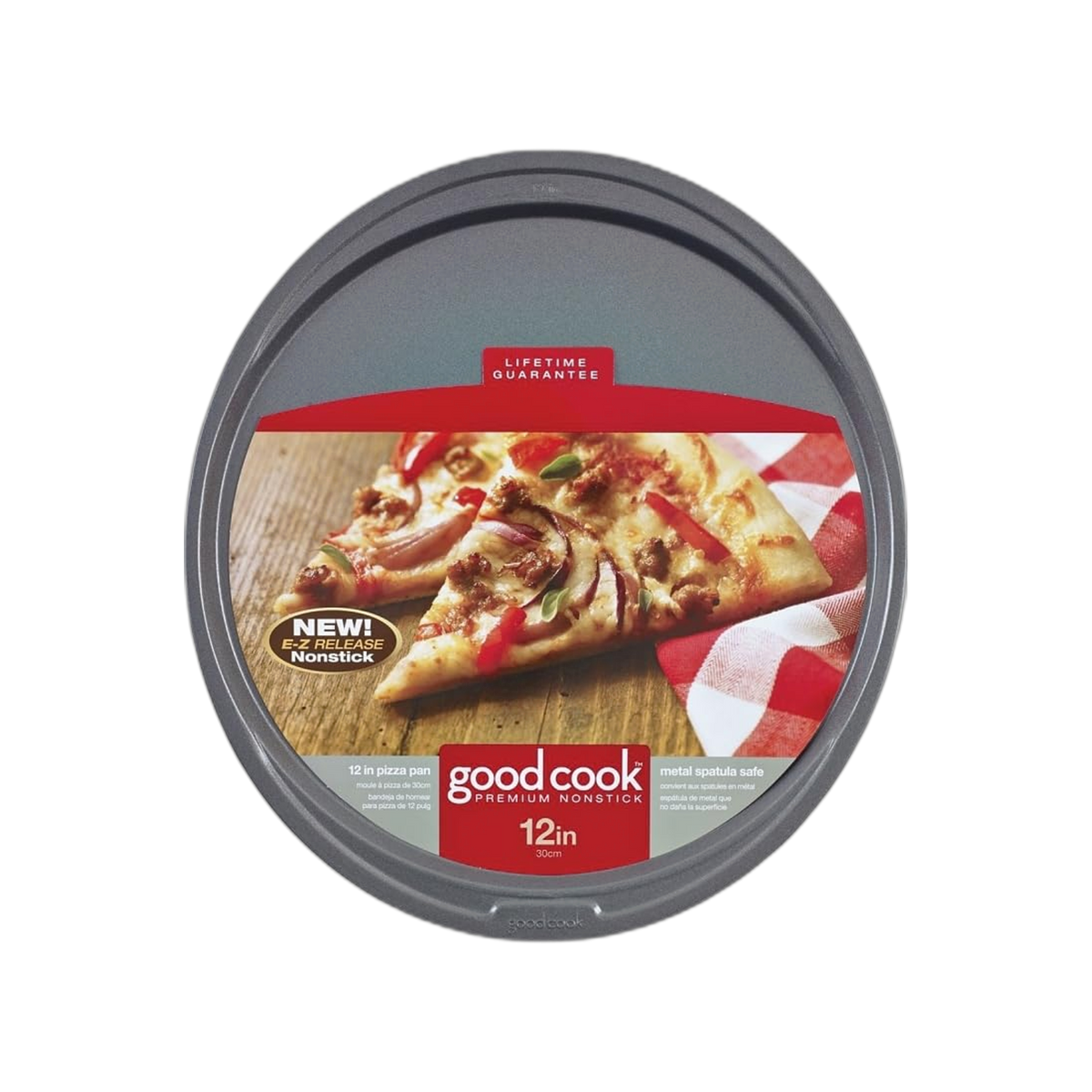 GOOD COOK Pizza Pan 12 Inch Non Stick