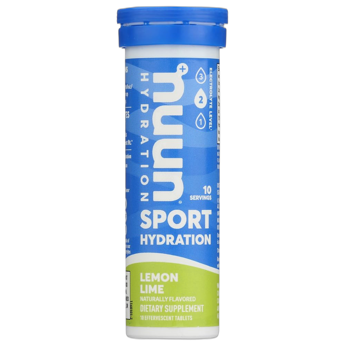 Nuun Active: Lemon+Lime Electrolyte Enhanced Drink Tablets(6-Pack of 10 Tablets)6
