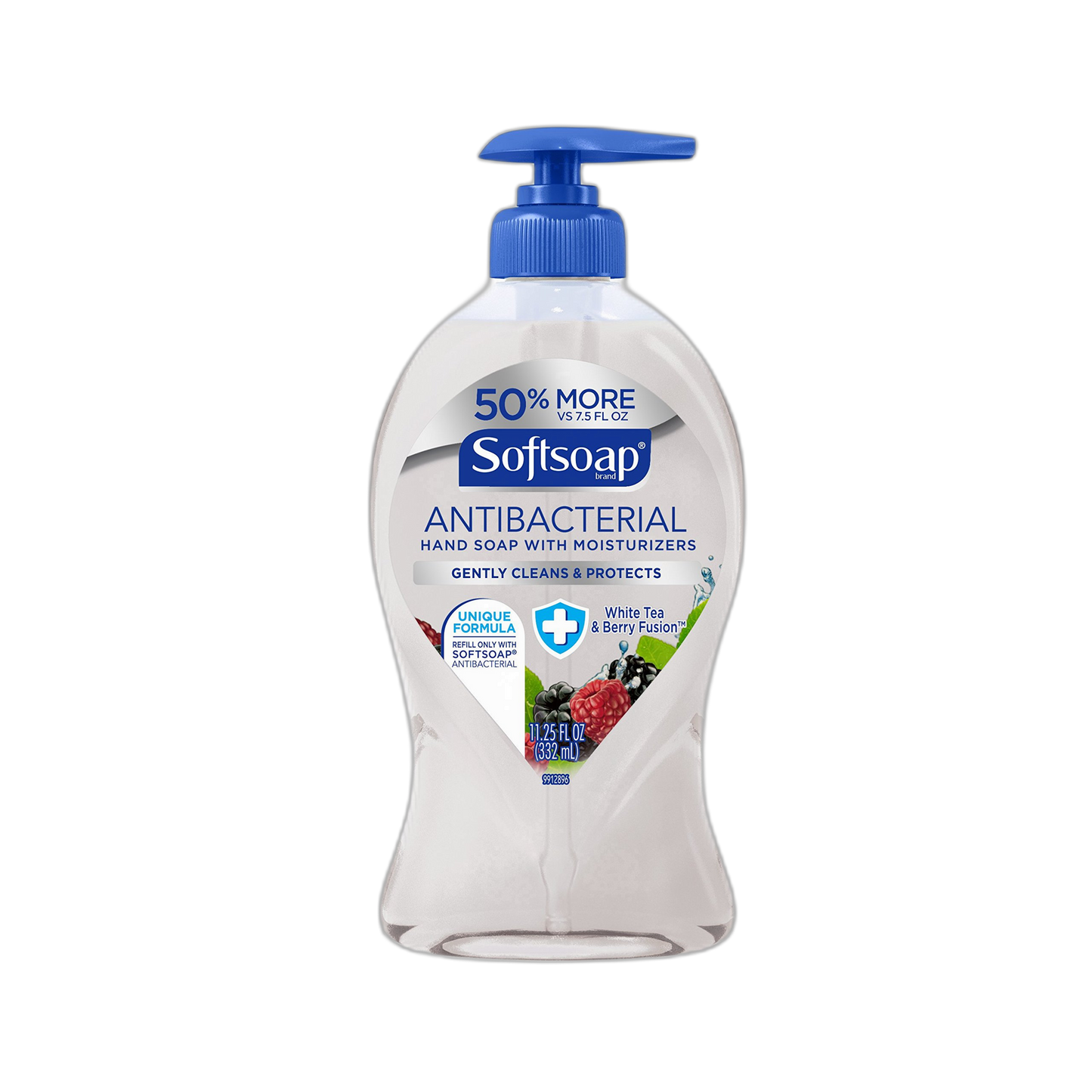 Softsoap Liquid Hand Soap Pump, Antibacterial White Tea and Berry Fusion, 11.25 Ounce