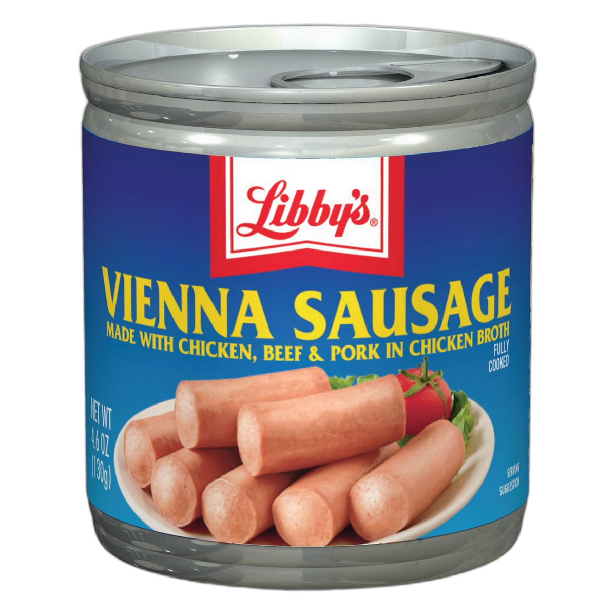 Libby's Vienna Sausage 4.6 Oz, 12 Cans.