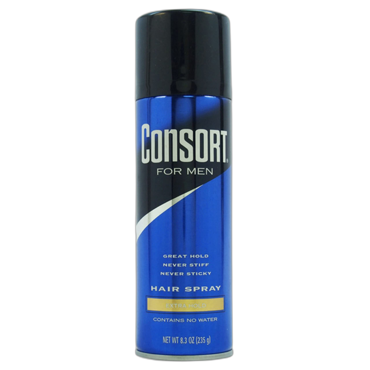 Consort Extra Hold Scented Aerosol Hair Spray for Men, 8.3 oz – The Ultimate Mens Hairspray for Thin Hair and Mens Grooming Needs, Dry Look Styling