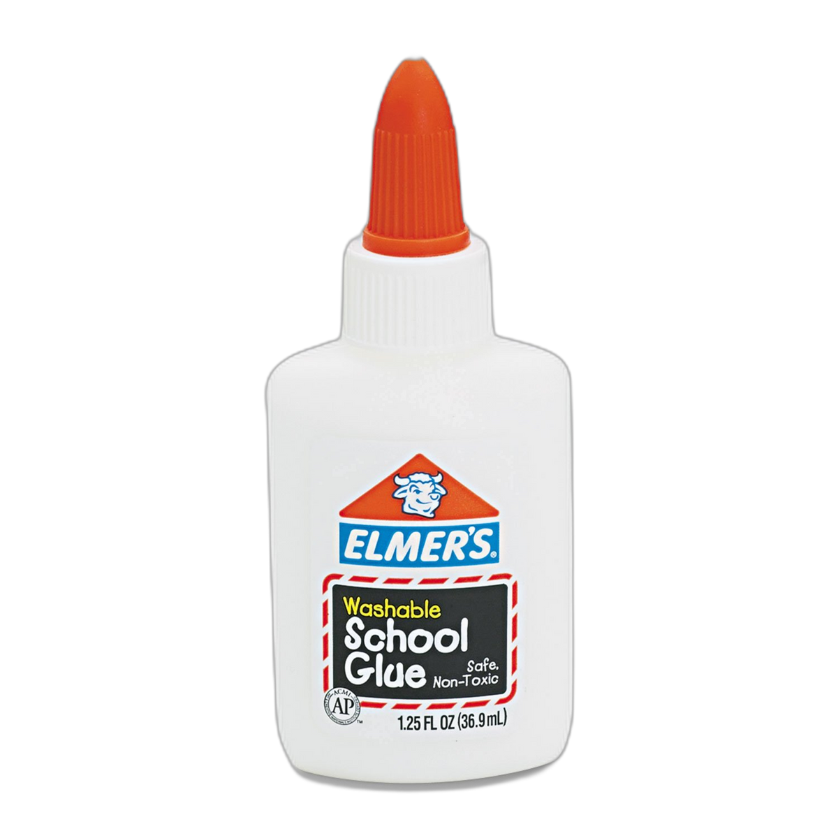 Elmer's E301 Washable School Glue, 1.25 oz, Liquid