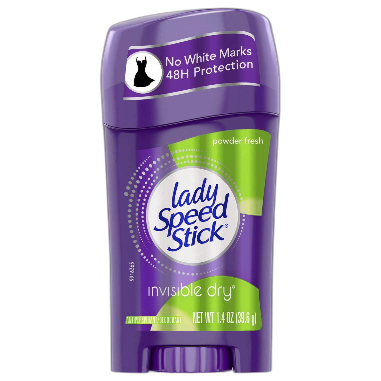 Lady Speed Stick Invisible Dry - Powder Fresh 1.4 Oz(Pack of 12)