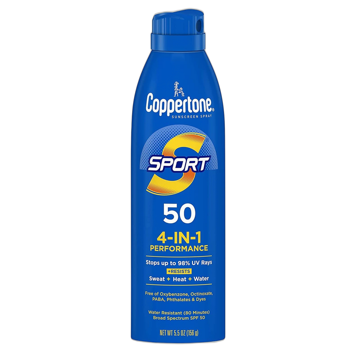 Coppertone Continuous Spf#50 Spray Sport 5.5 Ounce (162ml) (6 Pack)6