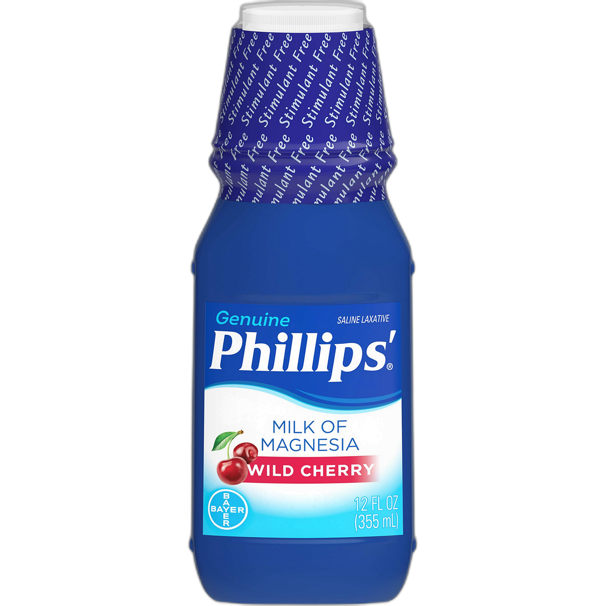 Phillips' Milk of Magnesia Liquid Wild Cherry - 12 oz, Pack of 3