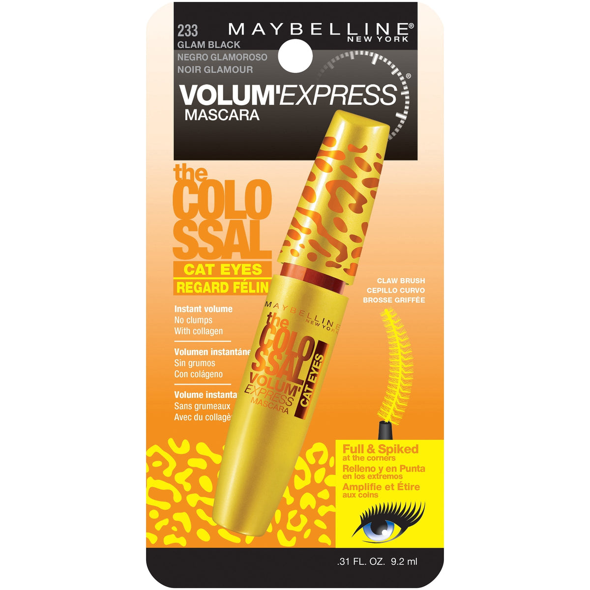 Maybeline Vol Exp Cat Eyes Blk product image 1