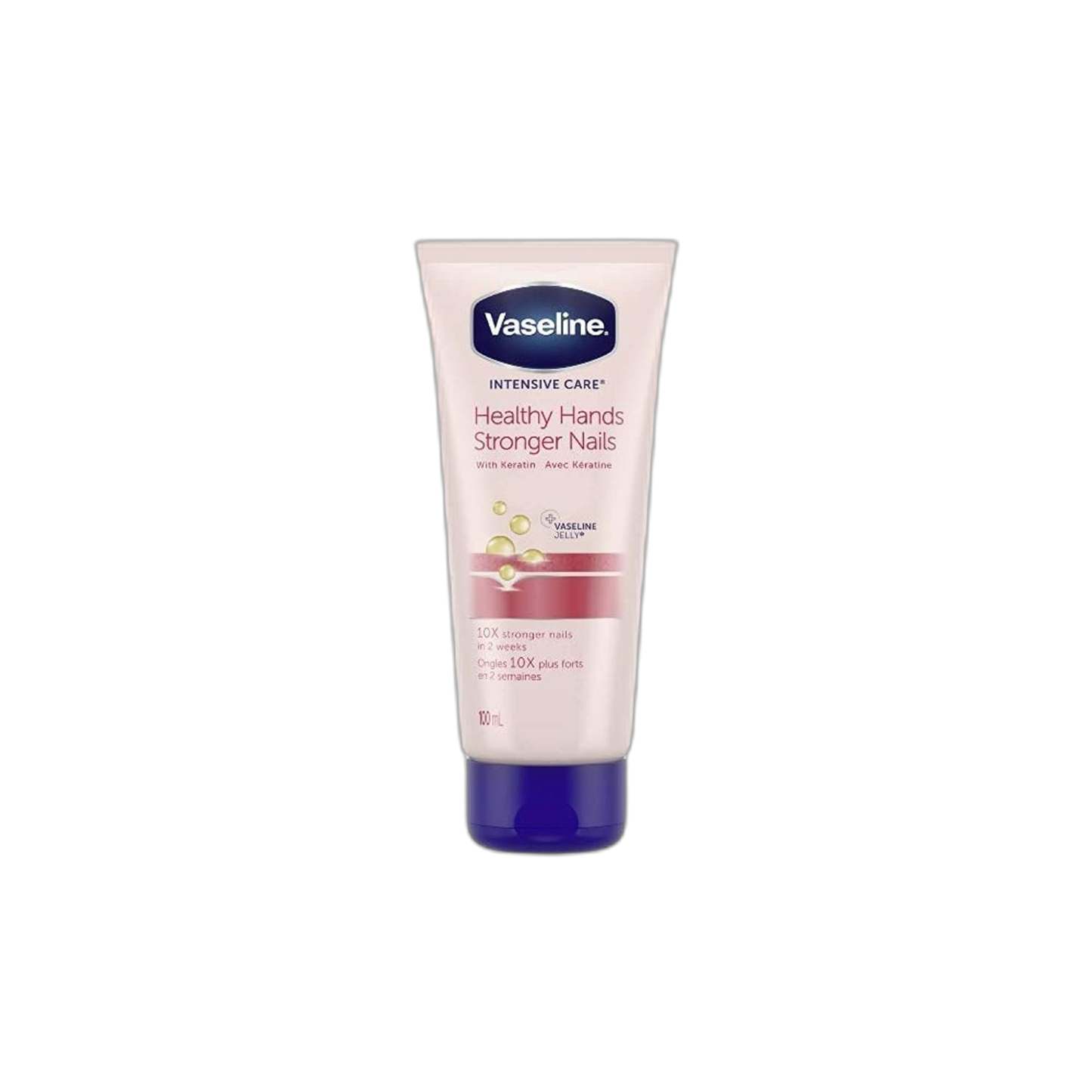 Vaseline Intensive Care Hand Cream Healthy Hands & Stronger Nails 3.4 Ounce - 2 Pack
