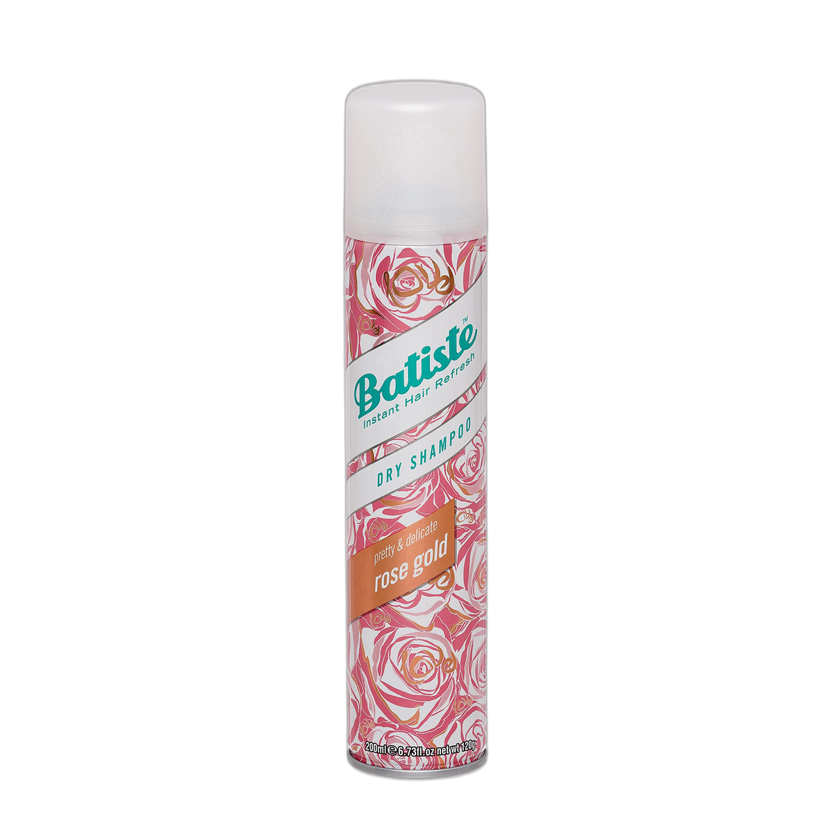 Batiste Dry Shampoo, Rose Gold, Instantly Refresh Hair & Absorb Oil Between Washes, Add Texture & Volume, Radiant Rose Scent, Infused with Keratin, For All Hair Types, 4.23oz