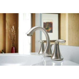 Moen Eva Oil-Rubbed Bronze Two-Handle High-Arc 8-Inch Widespread Bathroom Faucet with Drain Assembly, Valve Required, T6420ORB