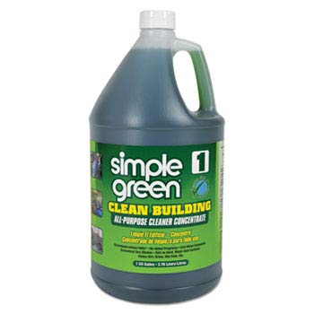 Simple Green Industrial SMP11001 Clean Building All-Purpose Cleaner Concentrate, 1gal Bottle - 2 Pack