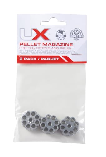 Umarex .177 Caliber Pellet Air Gun Rotary Magazine (Pack of 3), 8-Shot Capacity