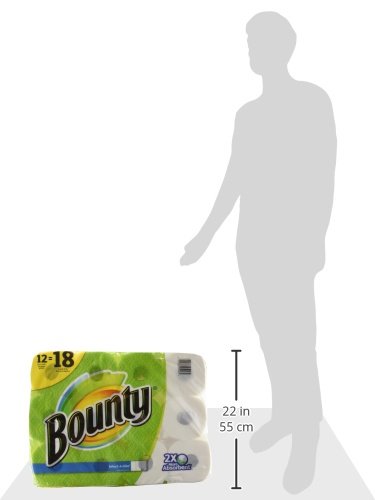 Bounty Select-a-Size Paper Towels, White, 12 Count