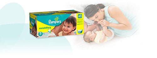 Pampers Swaddlers Diapers Size 5, 92 Count