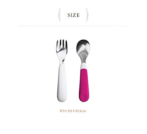 OXO Tot Fork & Spoon Set- Navy