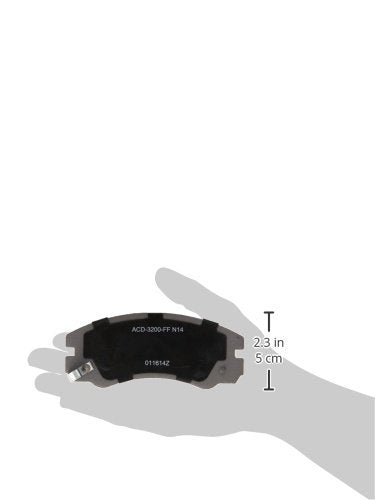 ACDelco Silver 14D579CH Ceramic Front Disc Brake Pad Set