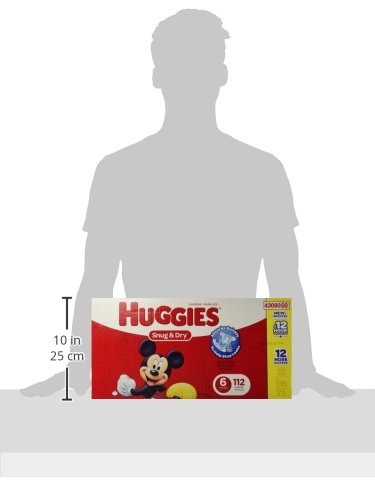 Huggies Snug & Dry Diapers, Size 6, 112 Count (Packaging May Vary)