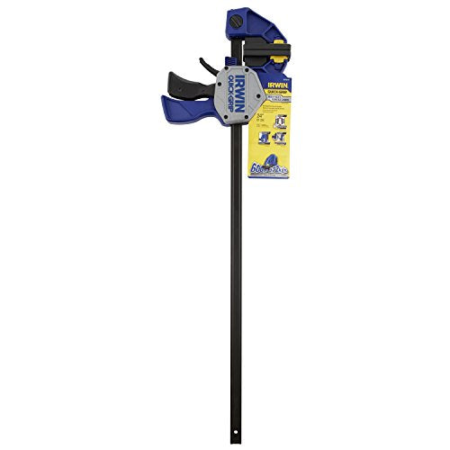 IRWIN QUICK-GRIP One-Handed Bar Clamp, Heavy-Duty, 24", 1964714