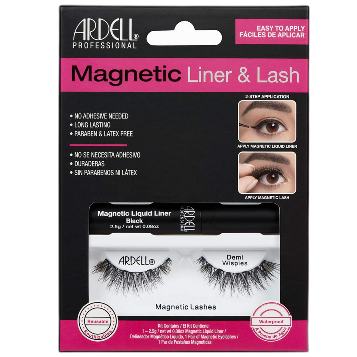 Ardell Magnetic Liquid Liner & Lash - Demi Wispies